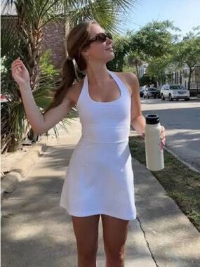 Beyond Yoga SpaceDye Halter Mini dress